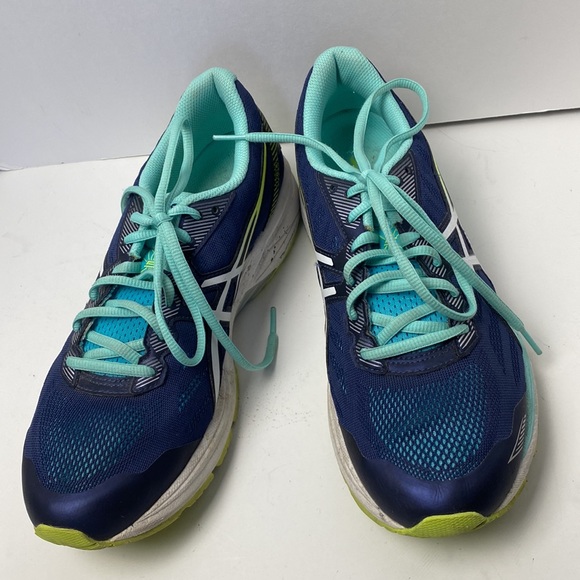 Asics Women's GT-1000 Blue Sneakers Size 11 T6A8N - Picture 3 of 9